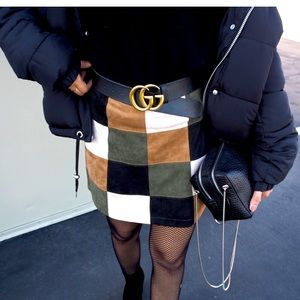 BB DAKOTA Women's Henning Patch Work Skirt